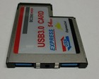 Express kártya 2Port USB 3.0 SLIM Design #m823