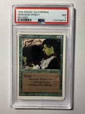 Serendib Efreet Magic the Gathering Revised PSA NM 7