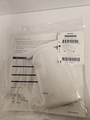 Cool Blue Prosthetic Socks 3 Ply, Size B, 0 Length 10-14 CB3NASH2