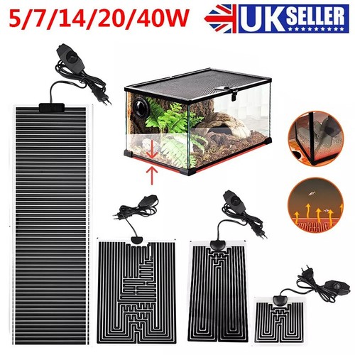 Heating Warm Pad Adjustable Temperature Controller Incubator Mat Tools Terrarium - Picture 12 of 23