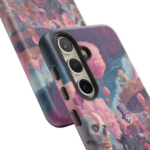 Phone Ink Case for iPhone / Galaxy / Pixel – Undead Dark Carnival Scary Clowns - Picture 203 of 257