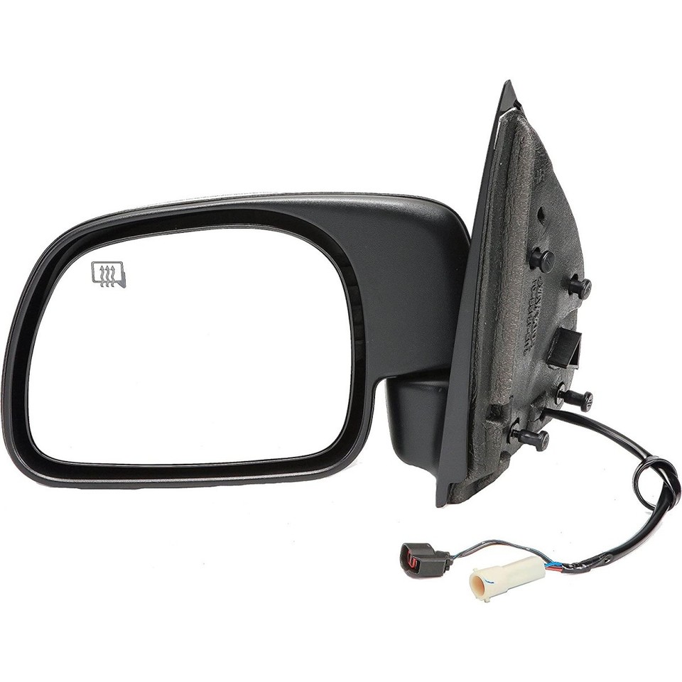 Evan-Fischer Heated Driver Side Mirror For Ford Bronco Sport 2021-2024, Textured Black