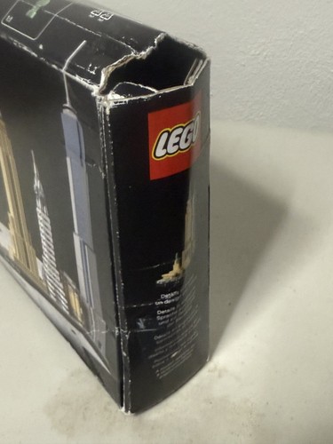 LEGO Architecture 2 Sets: New York City 21028 & Brandenberg Gate 21011 - beschädigt - Bild 4 von 16