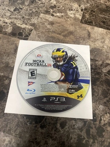 NCAA Football 14, (PlayStation 3, 2013) PS3 Disc Only FREE SHIPPING