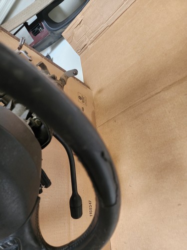 2005 2006 2007 Ford F250 F350 Black Steering Wheel Column Clock Spring With Key - Picture 6 of 6