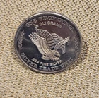 1981 Silver Round • 1 Troy Oz .999 Silver • U.S. Strategic Stockpile • SF Mint