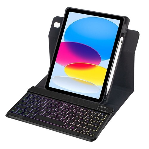 DE Bluetooth Tastatur Hülle Mit Stifthalter für iPad 11. Generation 11" A16 2025 - Bild 61 von 225