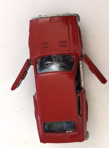 MERCURY VINTAGE USATO 1:43 AUTO FIAT 128 COUPE' 1300 SL ROSSO ART 315 - Foto 6 di 6