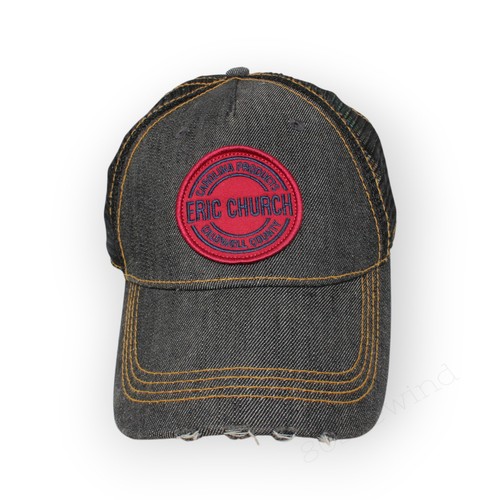 EricChurch Parche Sombrero Distress Denim Snapback Malla Camionero Iglesia Coro Envío Gratis  - Imagen 9 de 13