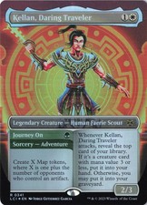 Kellan, Daring Traveler (Borderless) Foil R The Lost Caverns of Ixalan 341 NM