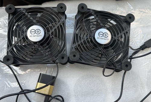 MULTIFAN S7, Quiet Dual 120mm USB Computer Cooling Fans New in Box - Picture 1 of 9