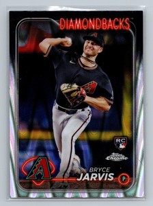 2024 Topps Chrome #75 Bryce Jarvis Raywave Refractors