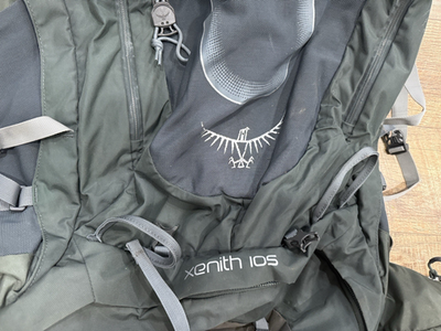 Osprey Packs Xenith 105 Hiking Backpack XL - Men's - Tektite Grey | eBay Osprey Packs Xenith 105 Hiking Backpack XL - Men's - Tektite Grey | eBay