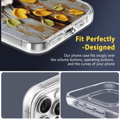 Soft Pretty Floral Phone Case Shockproof Cover For iPhone 16 15 14 Pro Max 13 12 - Picture 23 of 89