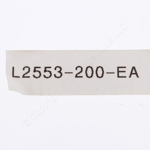 Leviton 2553 Black 1-Piece Phenolic Socket Rust-Resistant Spring Steel Clip 660W - Picture 5 of 5