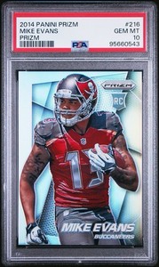 Mike Evans 2014 Panini Prizm #216 PSA 10 Rookie