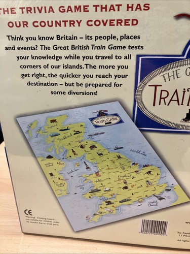The Great British Train Game - Readers Digest 2008 Family Board Game - Picture 4 of 4