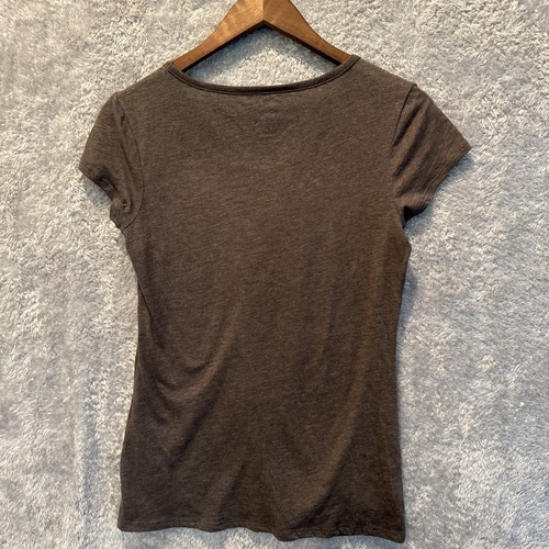 Gap Women's Gray Yellow Floral Graphic T-Shirt Sz Small Top - Picture 4 of 5