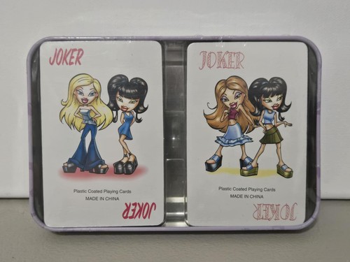 RARE BRATZ PLAYING CARDS METAL TIN  NEW AND SEALED - Picture 1 of 6