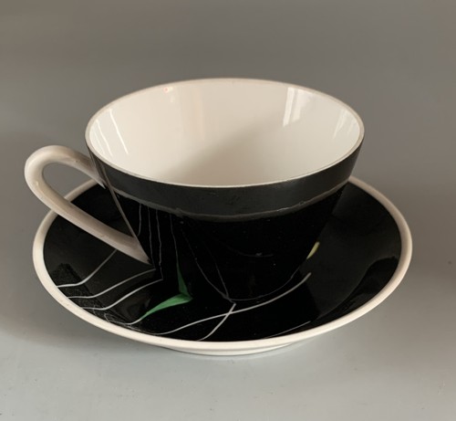 Tazza da collezione Mocca in porcellana; BL Bauer&Lehmann Leuchtenburg; 1935-1965; - Foto 2 di 6