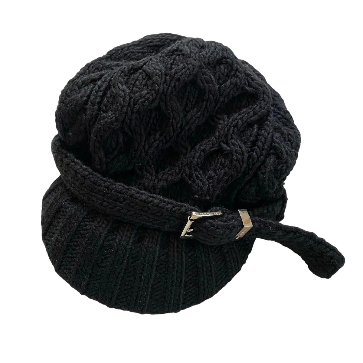 Michael Kors Fine Knit Beret Logo Accent Brand New! One Size Heather Gray NWT Michael Kors Women main image 2