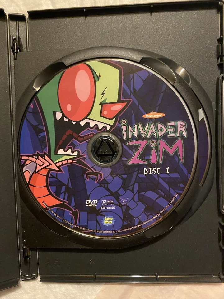 Invader Zim DVD Nickelodeon Vol 1 And 2 Doom Doom Doom And Progressive Stupidity - Image 2 of 4