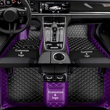 For Honda Accord 1998-2025 Front Rear Luxury Waterproof Carpets Car Floor Mats