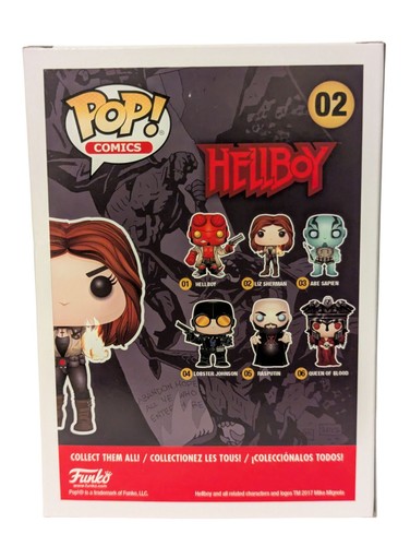 Hellboy Funko Pop Lot: Liz Sherman 02, Rasputin 05, Lobster Johnson 04, VAULTED - Bild 17 von 19