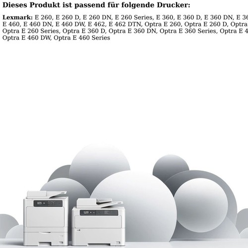 Lexmark E260A11E / 0E260A11E Toner schwarz - Bild 2 von 4