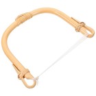 3 Stück Rattan-Teekannengriff, U-förmiger Griff, Ersatzzubehör für 11–13 cm