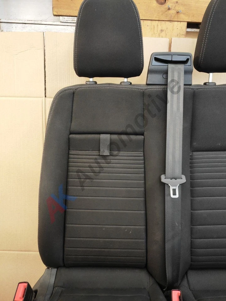 Ford Transit Custom MK1 18-22 Front Left Passenger Twin Double Seat and Base - Image 4 of 4