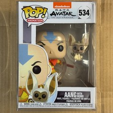 Funko Pop! Aang with Momo #534 Avatar The Last Airbender, Anime, Animación