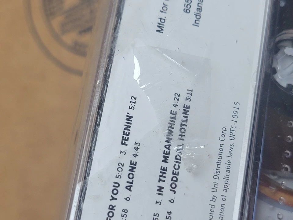 Vintage Jodeci Cassette Diary Of A Mad Band 1993 R&B Soul MCA Tape Album NEW - Image 3 of 4