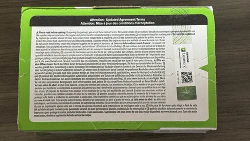 NEW Genuine Lexmark 81C1XY0 YELLOW 16K Toner For CX735 Unison Factory Sealed - Picture 5 of 9