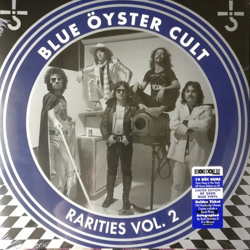 BLUE ÖYSTER CULT Rarities Vols 1 & 2 LP Colored Vinyl SEALED RARE WHITE/BLUE - Picture 12 of 21