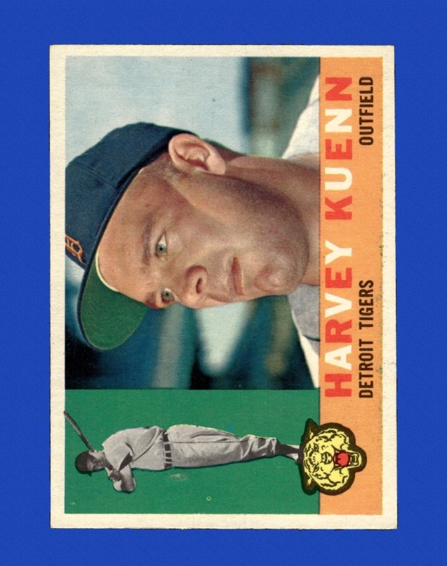 1960 Topps Set-Break #330 Harvey Kuenn EX-EXMINT *GMCARDS*