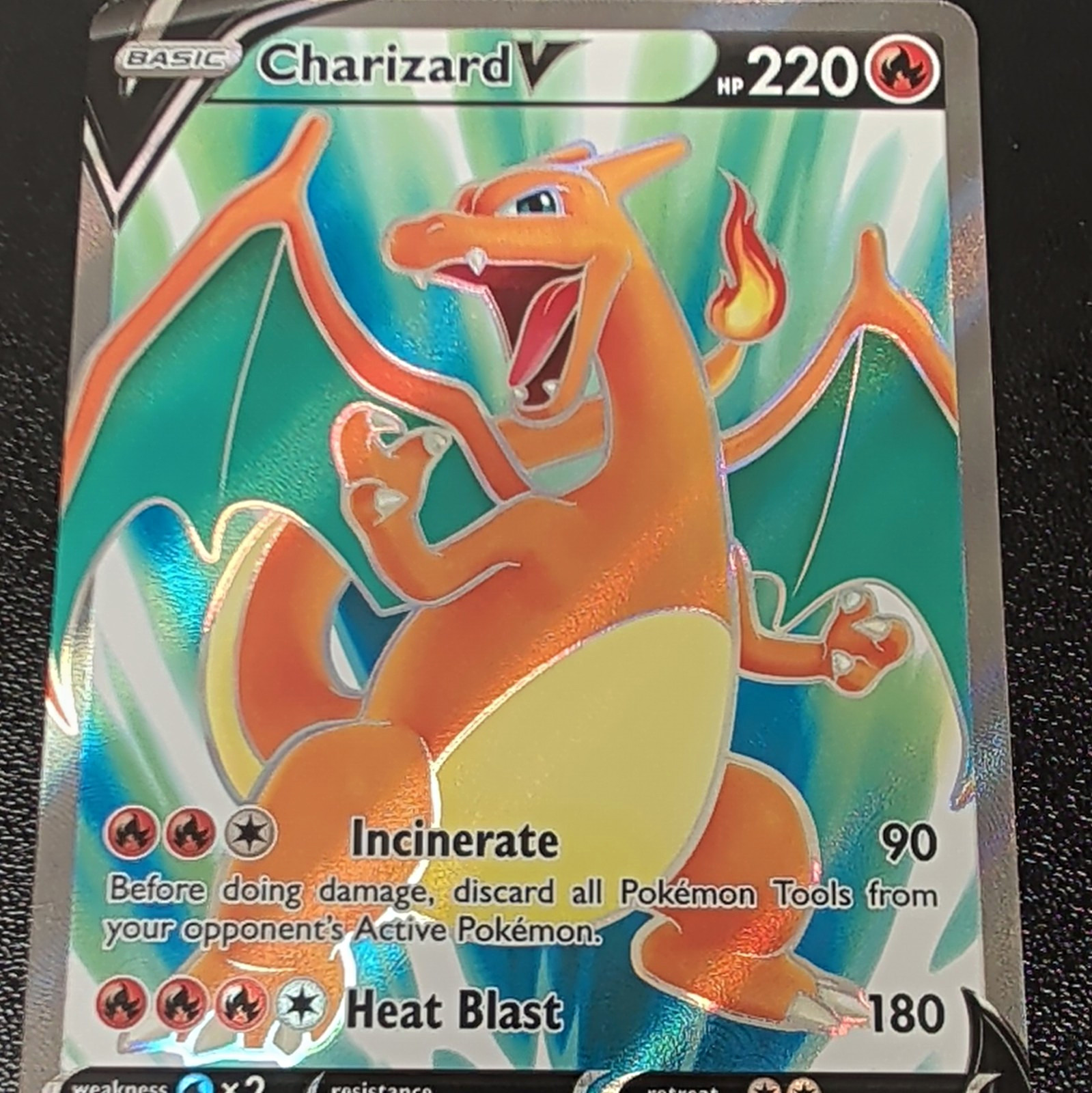 Pokemon Charizard V 154/172 Brilliant Stars NM