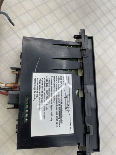1991 1992 1993 1994 MERCURY SABLE HEATER AC CONTROL PANEL PUSH BUTTON COMPLETE - Picture 10 of 11