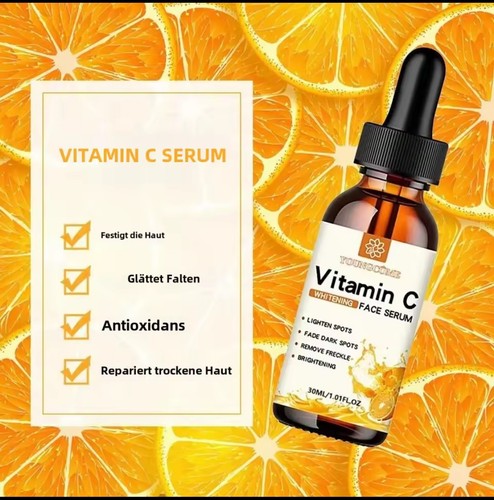 Vitamin C Serum Gesichtspflege mit Hyaluronsäure - Bild 4 von 8