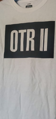 Jay Z Beyonce OTR II 2018 World Tour T-Shirt Men's X Large Short Sleeve White - Picture 3 of 6