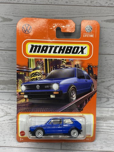 Custom Wheel Swapped Matchbox- Volkswagen Golf MK1 1/64 Diorama Box Ships - Picture 5 of 20
