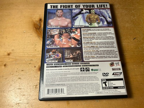 WWE SmackDown vs. Raw 2006 Sony PlayStation 2 PS2 ¡Juego Etiqueta Negra Completo! - Imagen 5 de 6