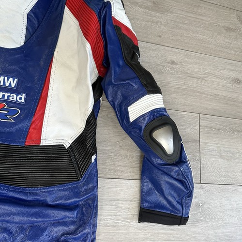 BMW Motorrad SRR1000 Motorcycle Leathers One Piece Suit RR VGC Size M Medium - Picture 11 of 18