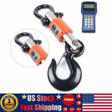 10000kg 10T HD Wireless Electronic Digital Hanging Crane Scale W/ Handheld Meter