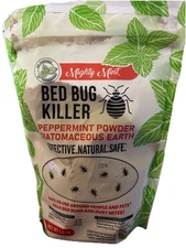 Mighty Mint Bed Bug Killer, Diatomaceous Earth & Peppermint Powder, 1 lb