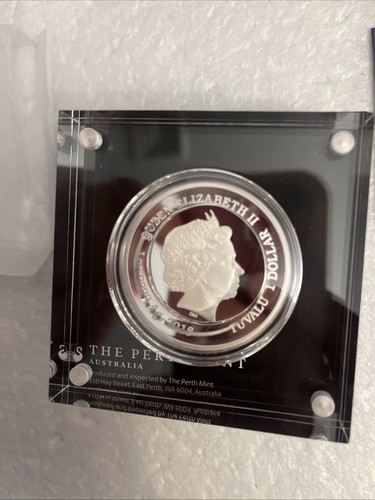 HOT WHEELS SILVER 2018 50 YEARS OF HOT WHEELS 1oz$1 SILVER PROOF COIN - Picture 6 of 11