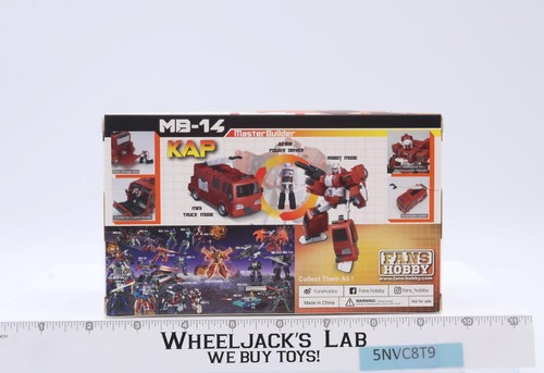MB-14 Kap Master Builder Third Party Fans Hobby Action Figure NEW MIB - Picture 3 of 6