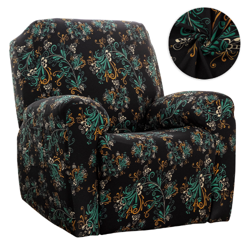 Blumen Liegesofabezug Stretch Liegesofa Schonbezüge Fauler Sesselbezug - Bild 13 von 47