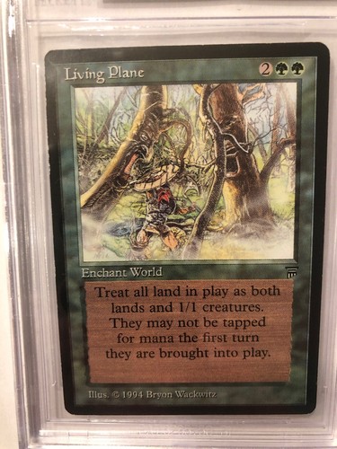 Living Plane MTG Legends BGS Grade 8/7.5/8/9 “8” NM-MT Beauty (RG) 4RCards - Picture 3 of 11