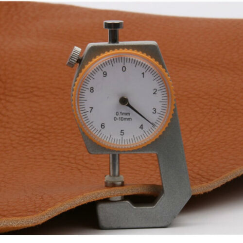 3.5mm Genuine Thick Cowhide Leather Fabric First Layer Lychee Grain Craft Sewing - Picture 8 of 8